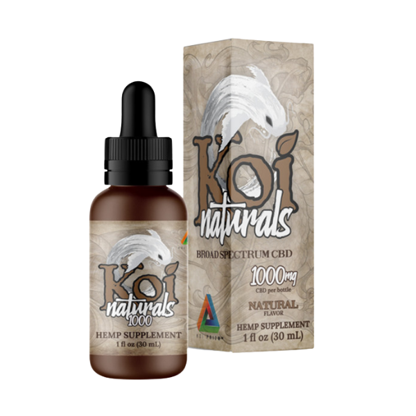 Koi CBD Broad Spectrum Tincture*** / Natural / 1000mg